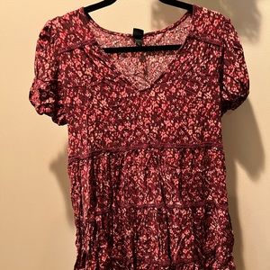 Babydoll mini dress